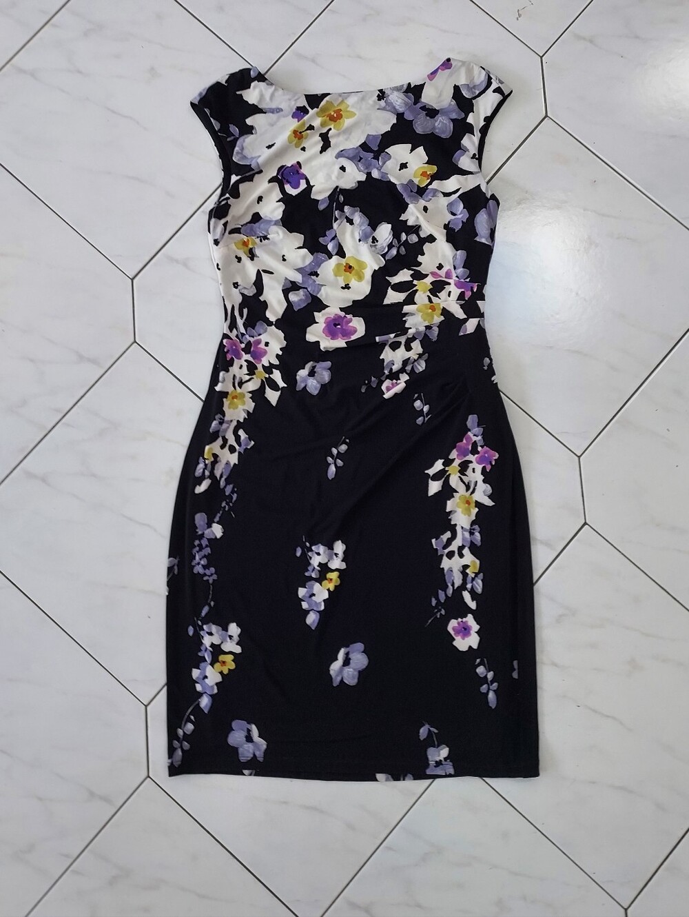 Lauren Ralph Lauren Floral Sheath Dress Size 8p